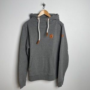 Wanakome Men's Cascade Dark Heather Grey Pullover Hoodie Size Medium